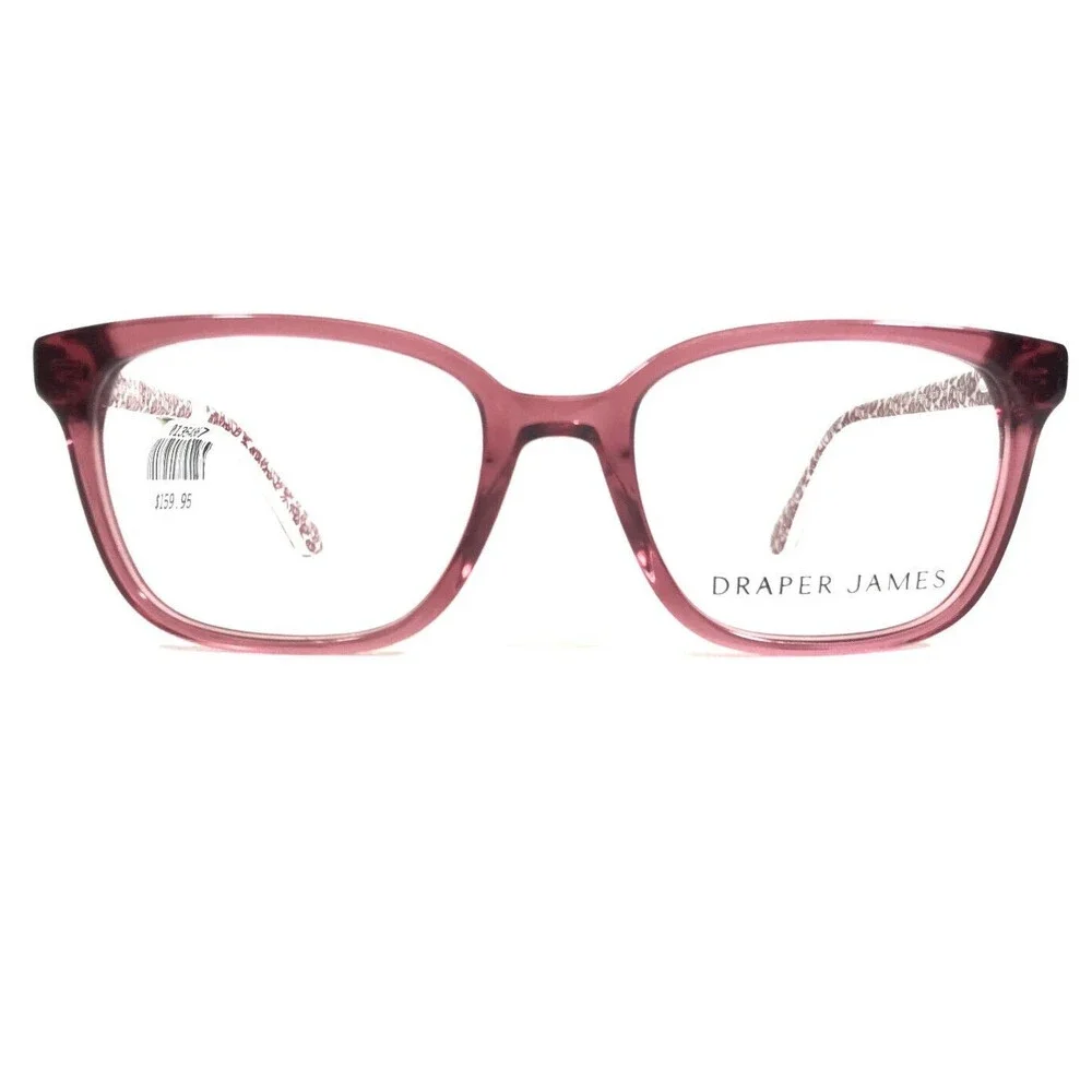 Draper James Eyeglasses Frames DJ1006 512 BERRY Red Purple White 46-16-130